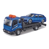 18-31418 Bburago Street Fire - Carro attrezzi + Audi A6 Avant